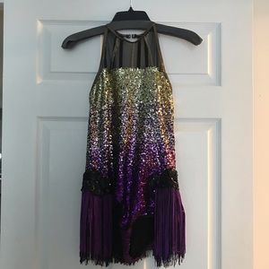 Weismann “Expensive” Sequin Ombré Leotard